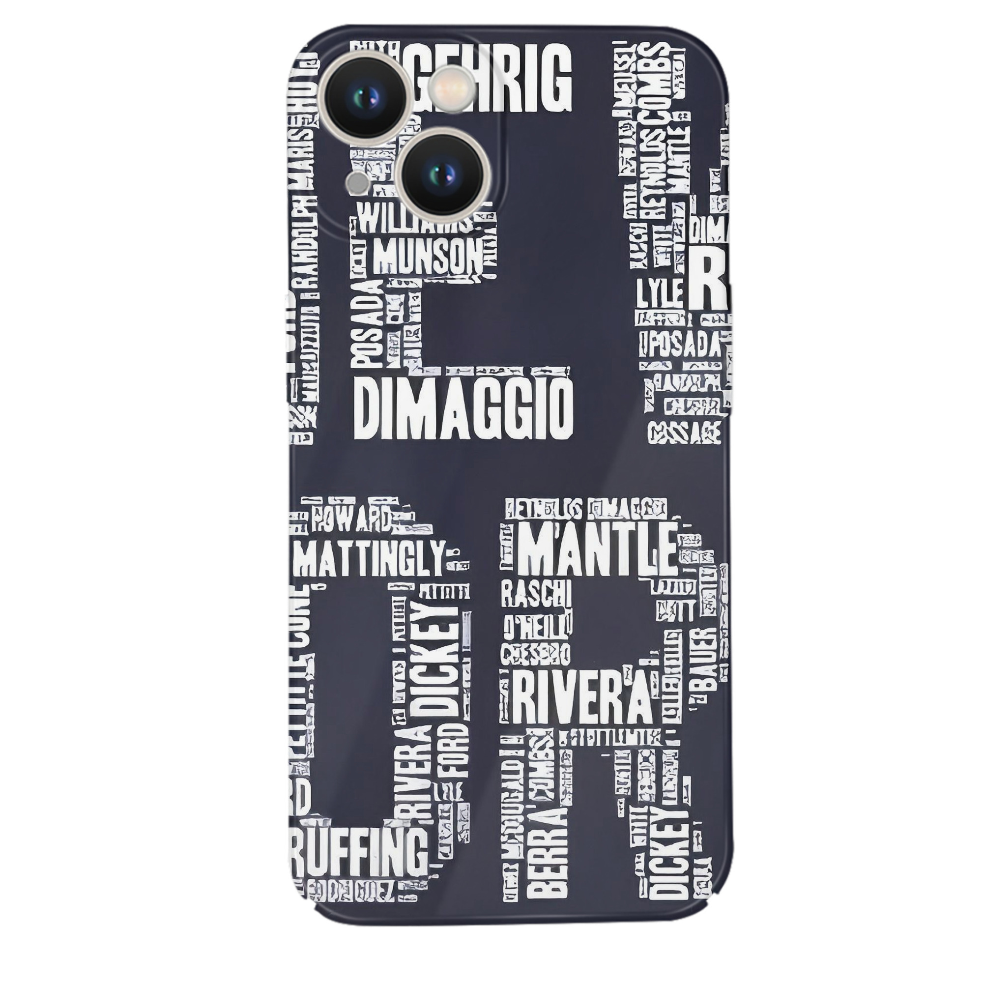 New York Yankees 303 IPhone 14 Series Full-Cover Hard Case – Shockproof With Raised Camera Protection – Precise Cutouts, Wireless Charging Compatible – Durable, Anti-Yellowing, Easy To Clean